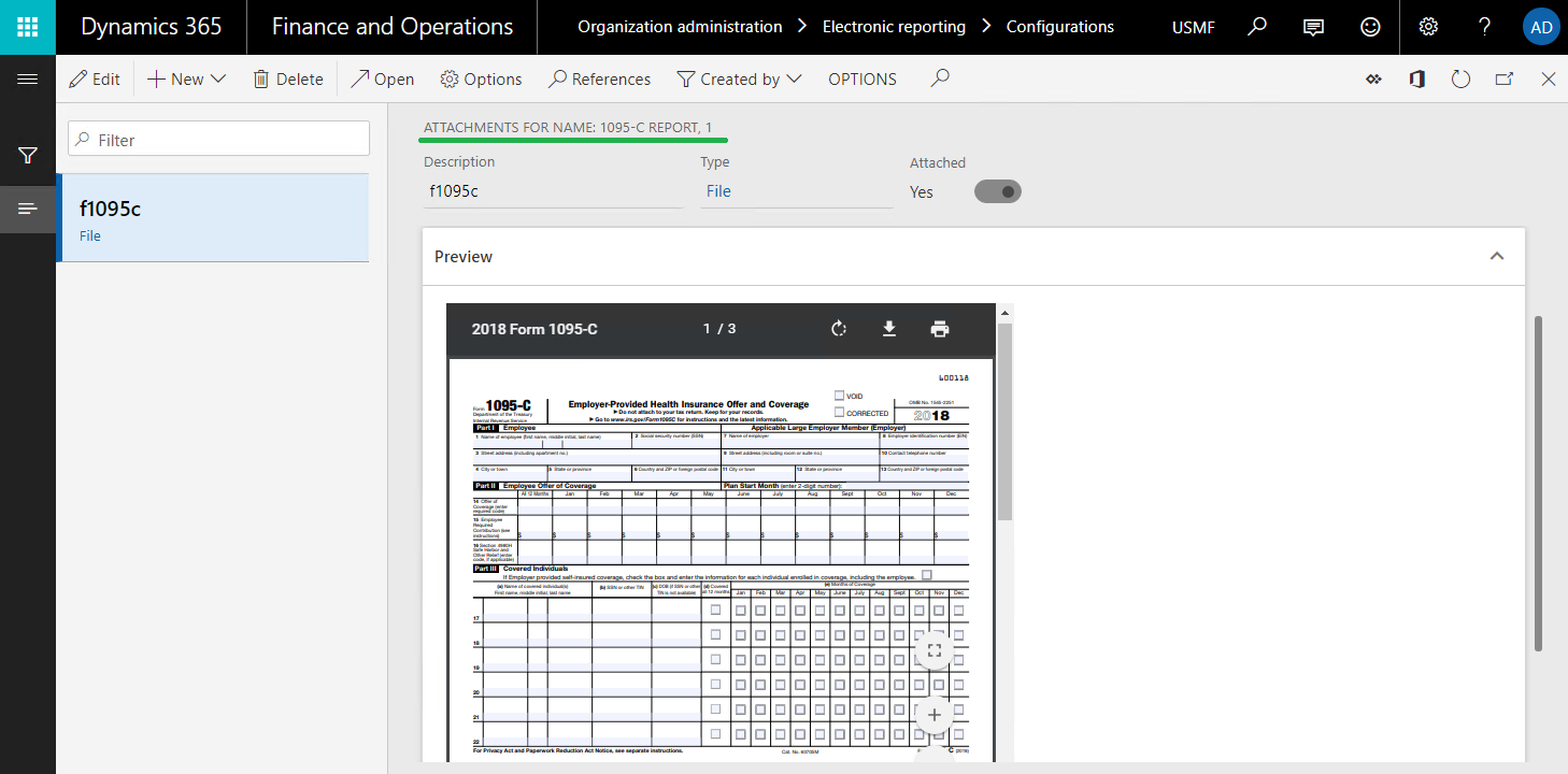 Electronic reporting - Generate documents in PDF format by filling in PDF  templates - Release Notes | Microsoft Learn