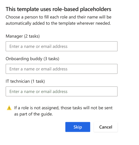 Manage assignee roles