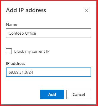 block ip address adguard