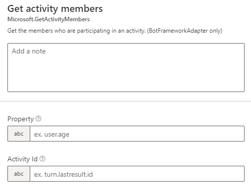Get activity members