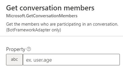 Get conversation members
