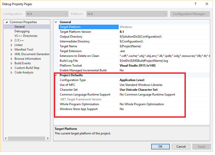 Set C++ compiler and build properties in Visual Studio | Microsoft Learn