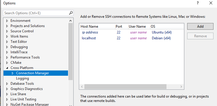 Configure a Linux MSBuild C++ project in Visual Studio | Microsoft Learn