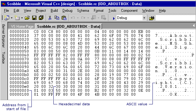 editing atari bin files