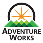 An image of the Adventure Works company logo is shown.