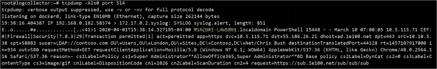 Analyze network traffic tcpdump command.