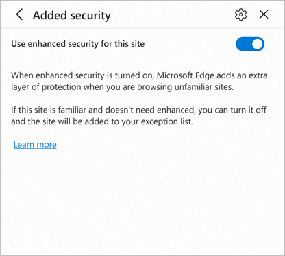 Browse more safely with Microsoft Edge