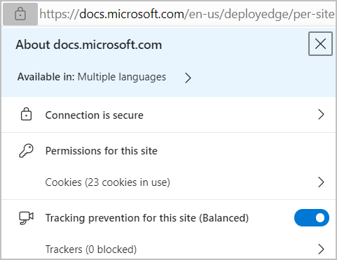 How to manage site permissions on the new Microsoft Edge