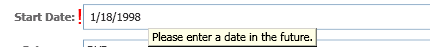 Data binding validation error Data binding validation error