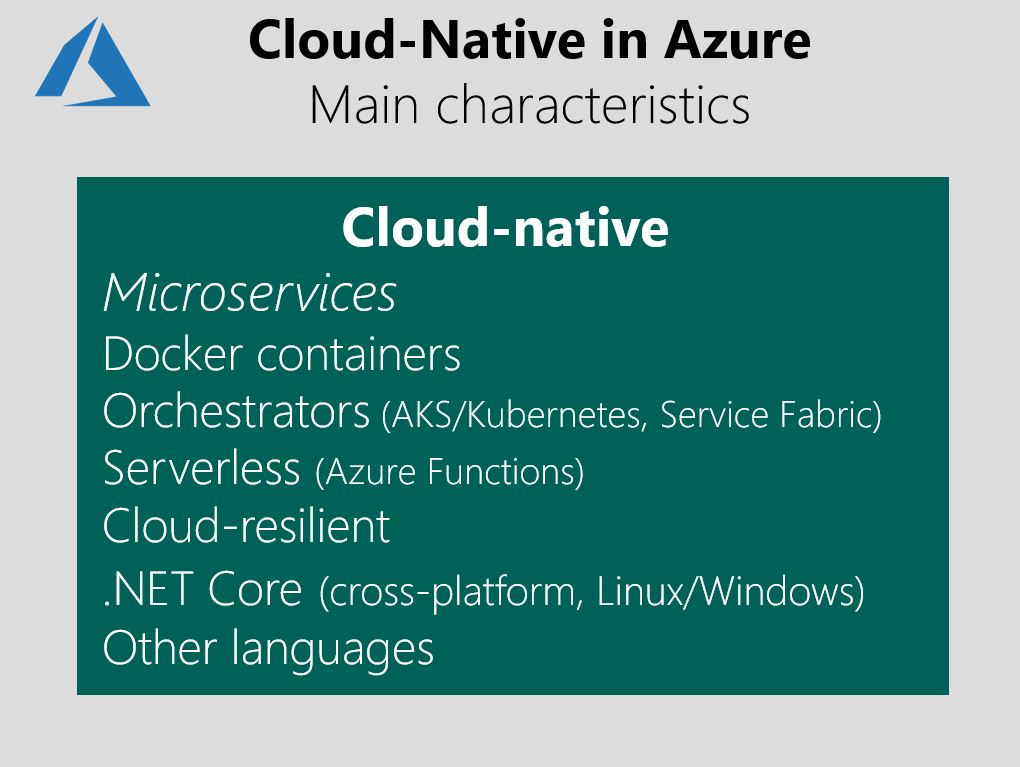 What About Cloud Native Applications Microsoft Learn