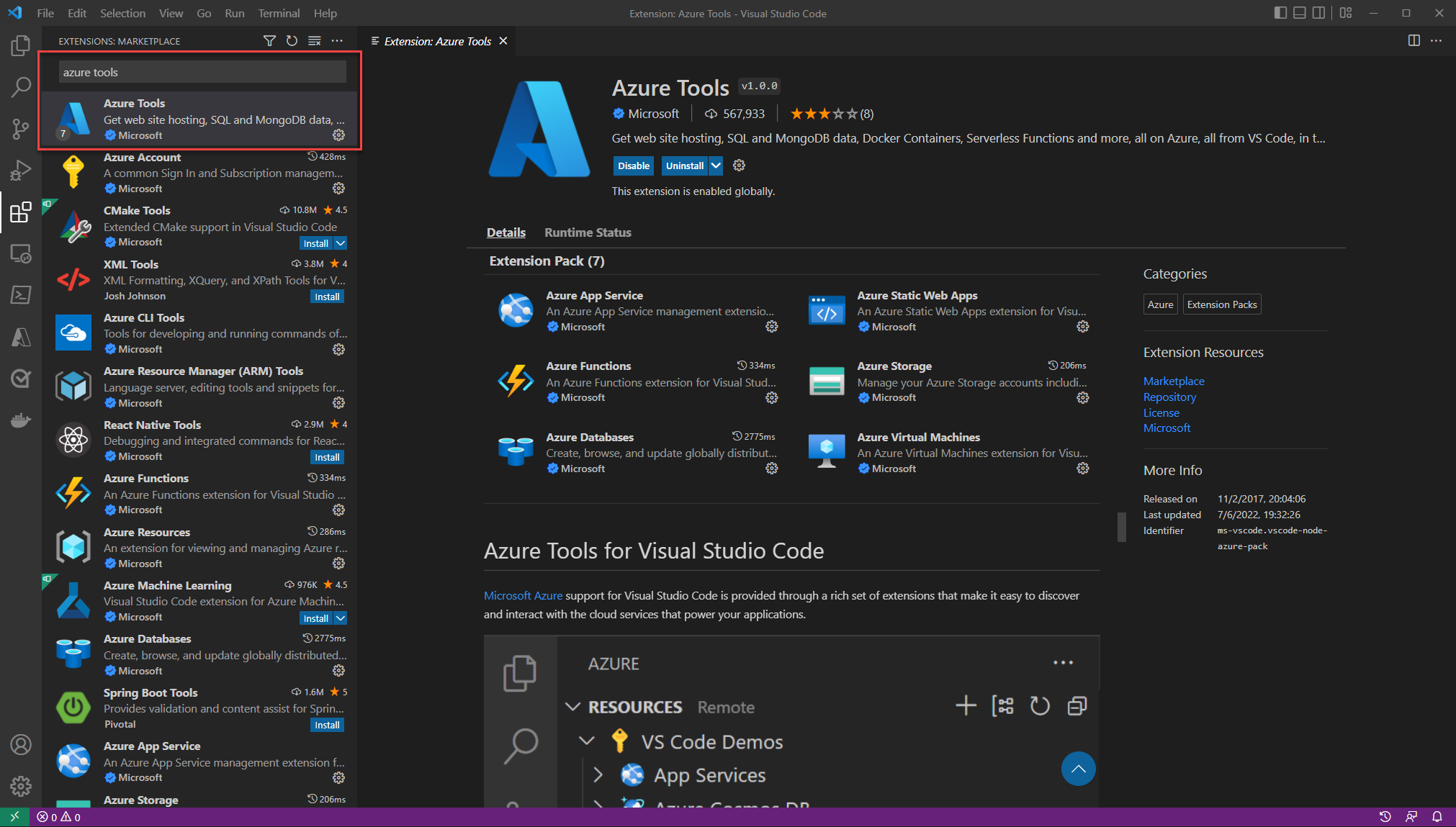 Visual Studio Code Install Composer