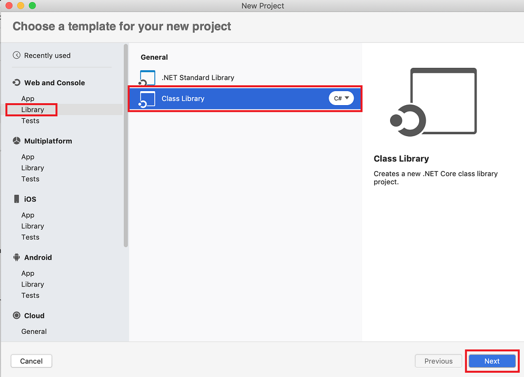 Create a .NET class library using Visual Studio for Mac - .NET | Microsoft  Learn