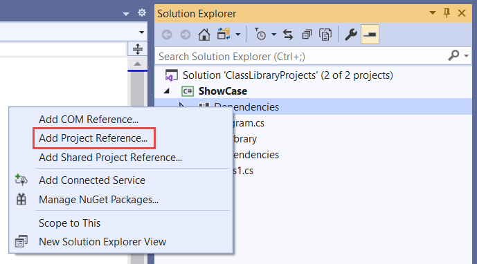 visual studio add separate source fie filter