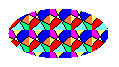 AboutGdip02_Art20 Screenshot of an ellipse that is filled with a texture brush.