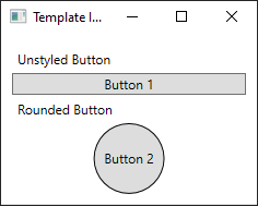 mouse moves over WPF button to change the fill color