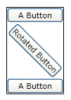 A button transformed using LayoutTransform