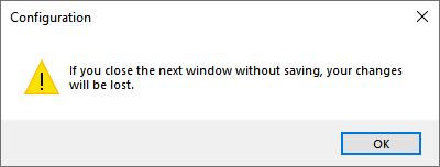 A simple message box for WPF that has displays a warning icon.
