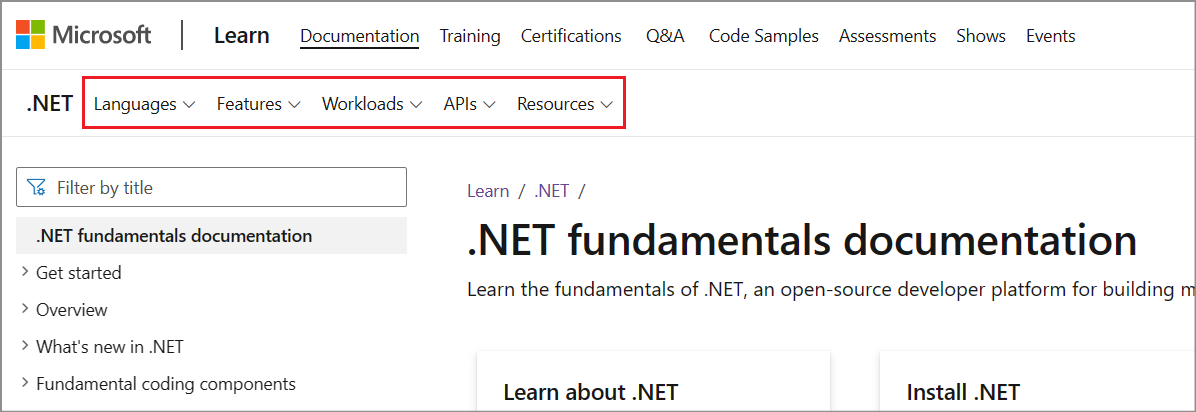 .NET L2 header on learn.microsoft.com