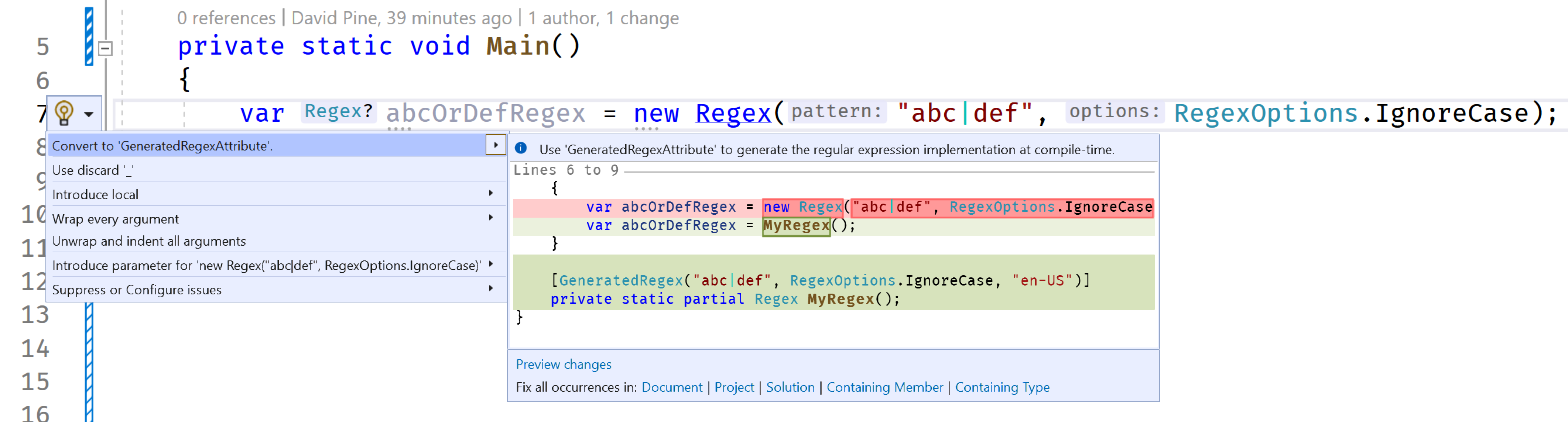 NET regular expression source generators | Microsoft Learn