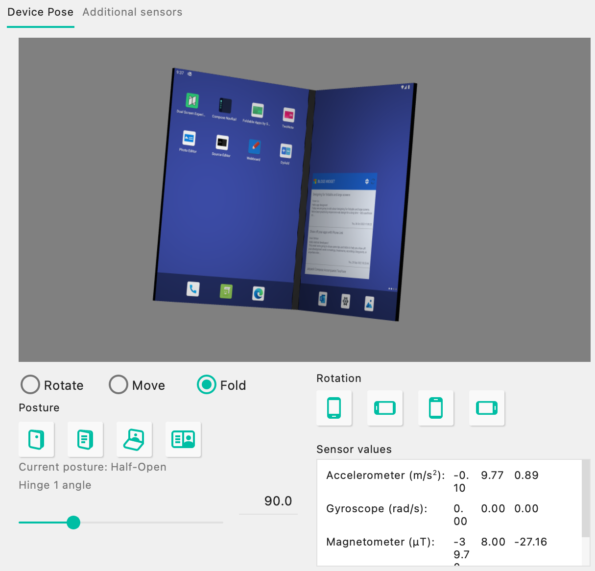 Surface Duo Android emulator - Dual-screen | Microsoft Learn