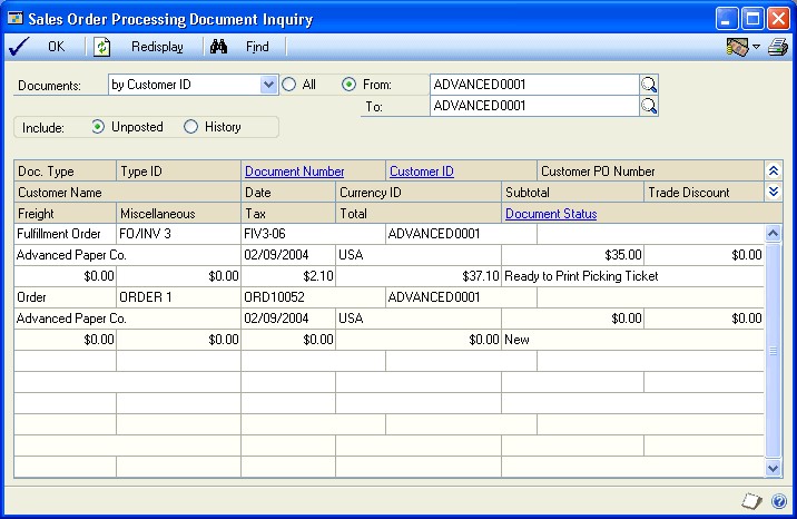 Sales order processing part 4 - Dynamics GP | Microsoft Learn