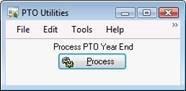 Screenshot that shows the PTO Utilities window.