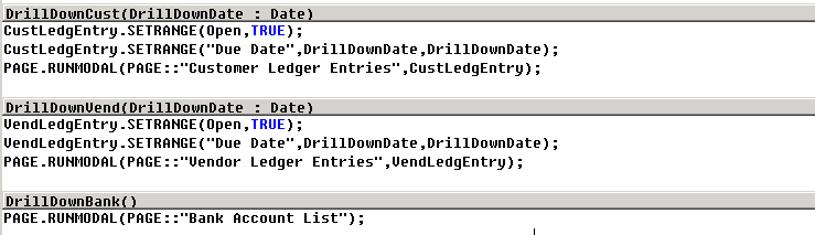 NAV_CSIDE_CashFlowChart_DrillDownFunctions Shows the drill-down functions used by chart