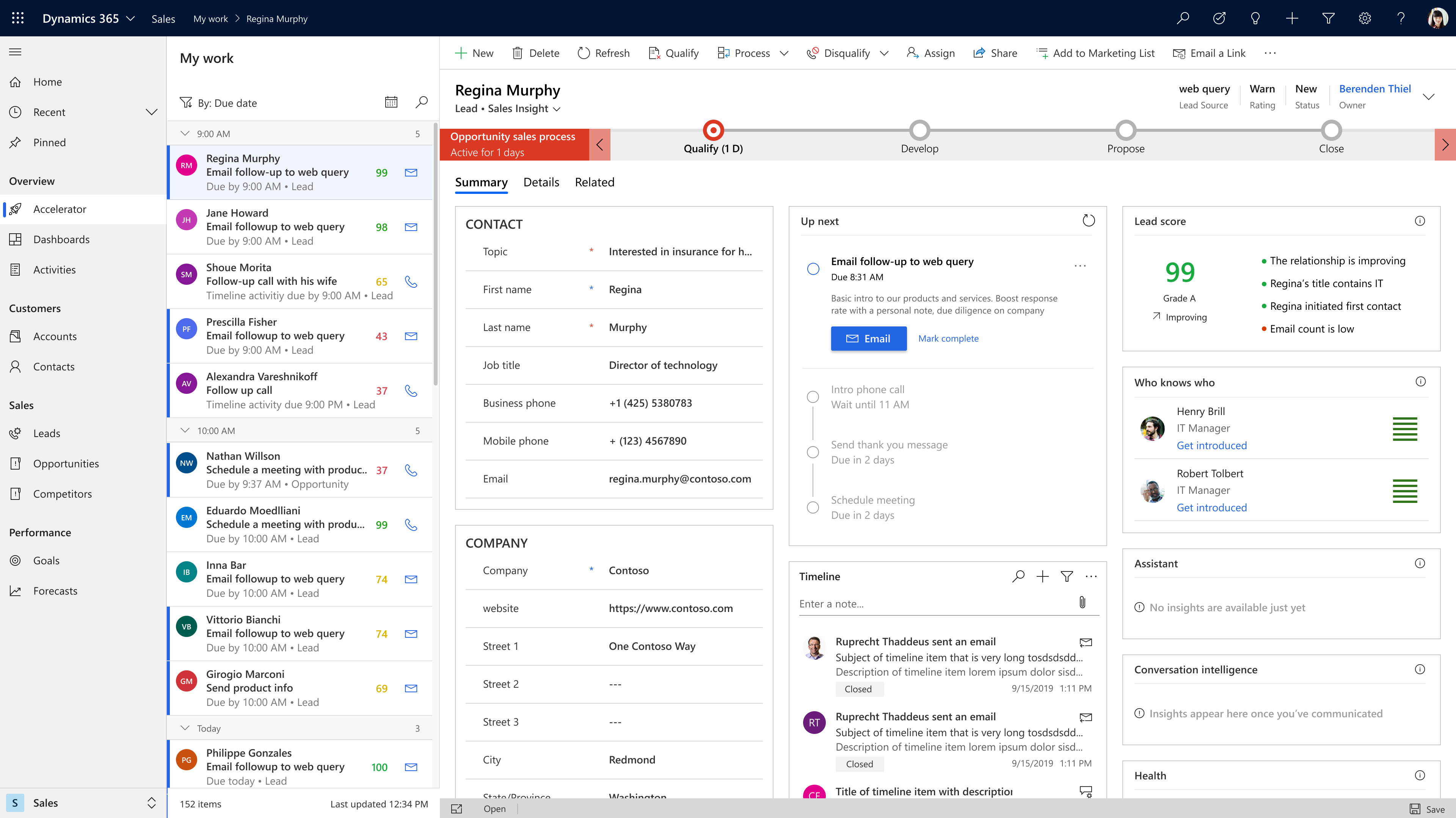 Gain full context on every customer in one place - Dynamics 365 Release  Plan | Microsoft Learn