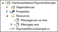 Resource files in Visual Studio.