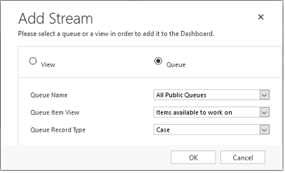 Add a stream of my active cases. Add a stream of my active cases.