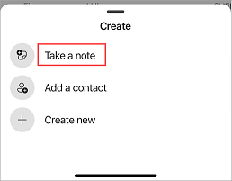 Add a note Add a note.