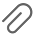 Paper clip icon Paper clip icon.