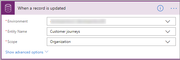 Enter get record details.