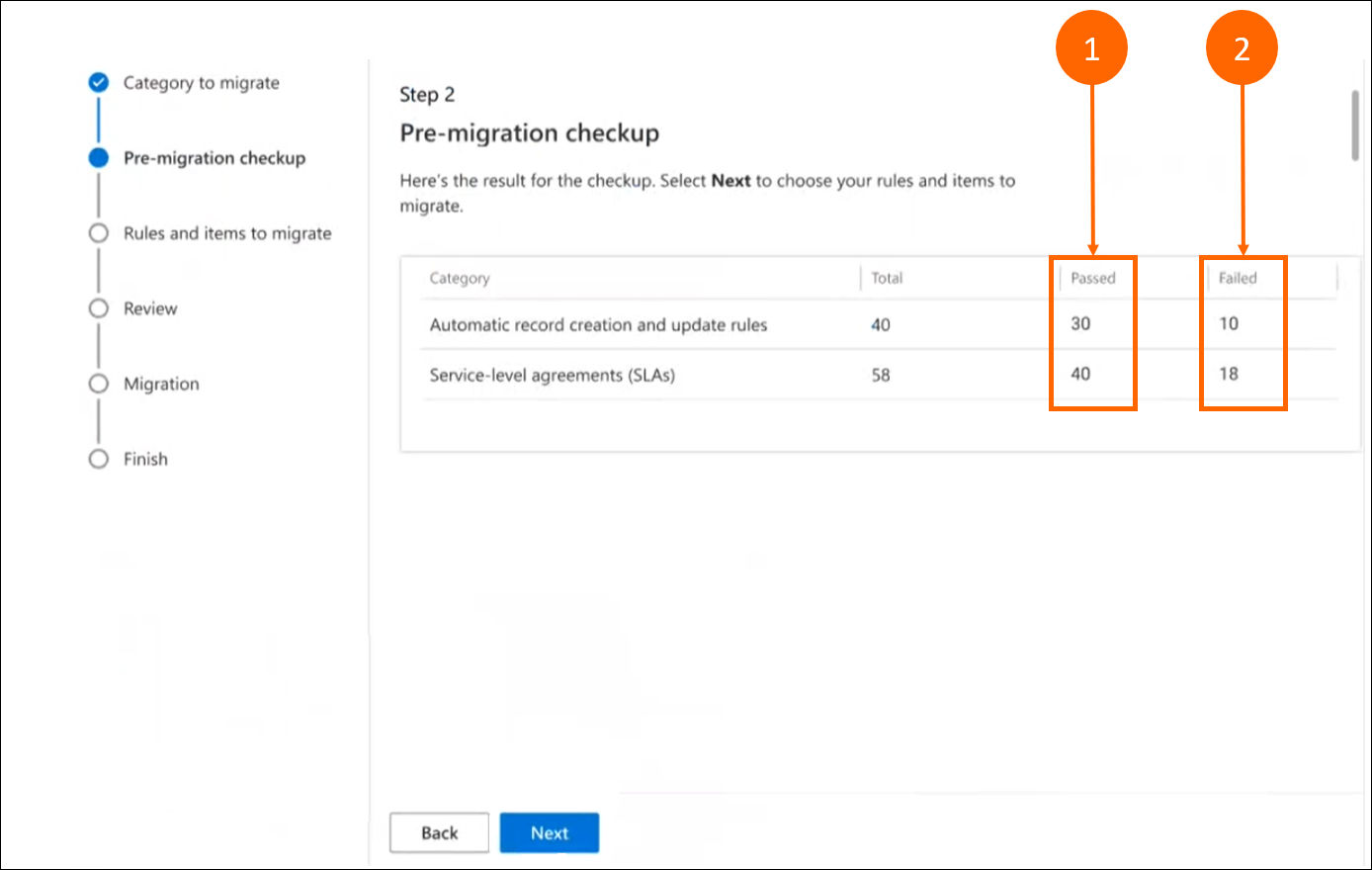 Migration tool - Step 2.