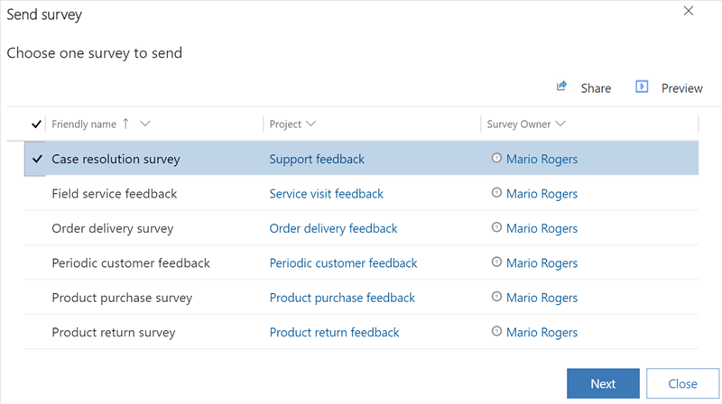 Create a Survey in Customer Voice : IT Solutions Center