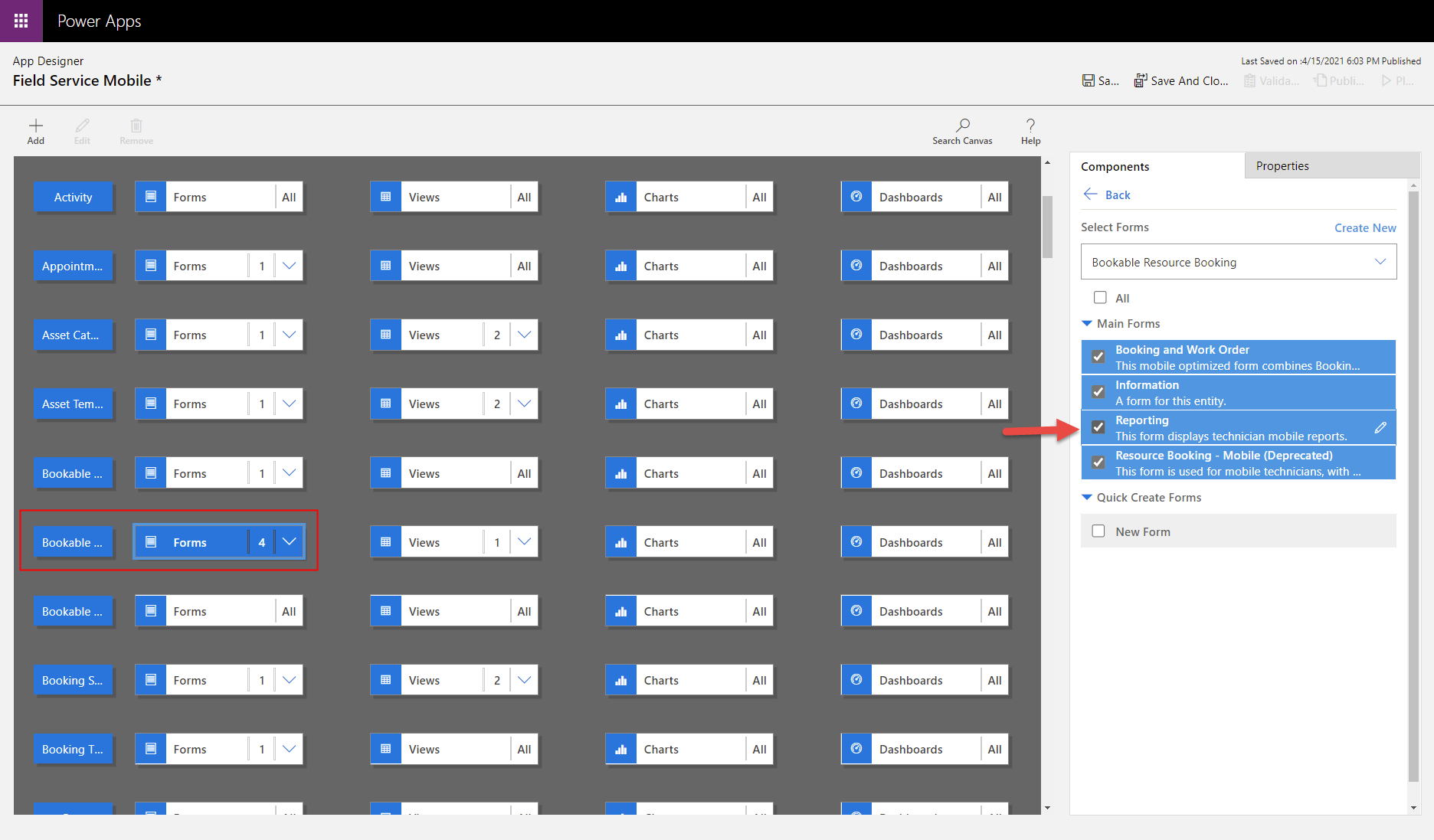 Field service technician service reporting contains video microsoft