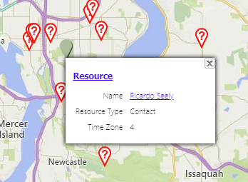 Screenshot of Resource Tooltips View.