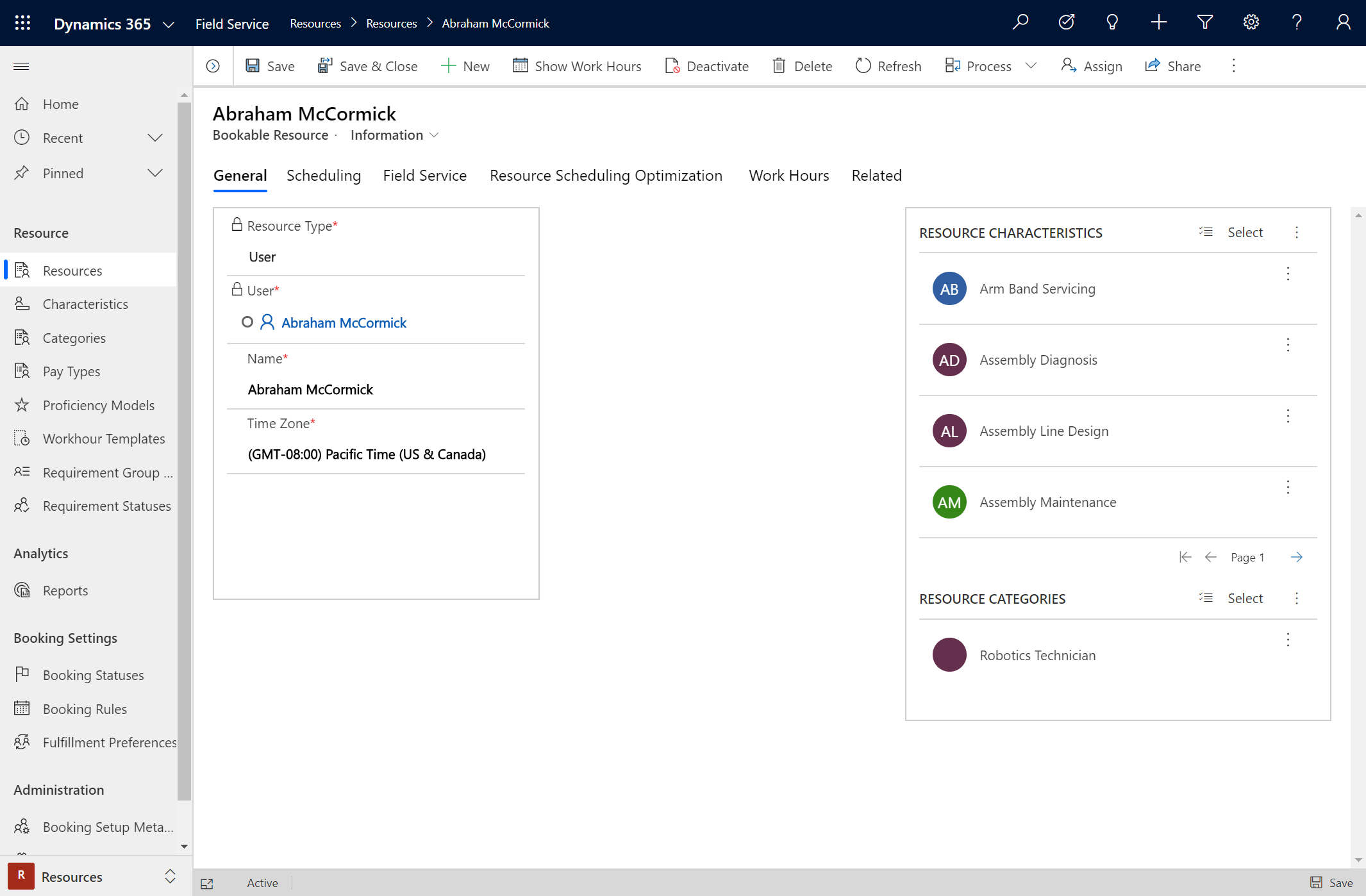 Overview of the Dynamics 365 Field Service schedule assistant