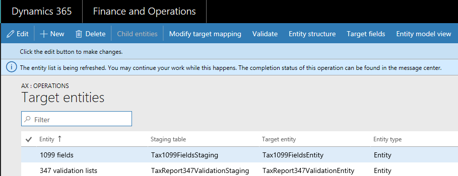 Data entities overview - Finance & Operations | Dynamics 365 | Microsoft  Learn