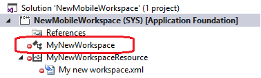 Workspace class to delete.