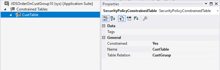 Add constrained tables.