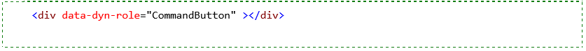 Code example that adds a CommandButton.