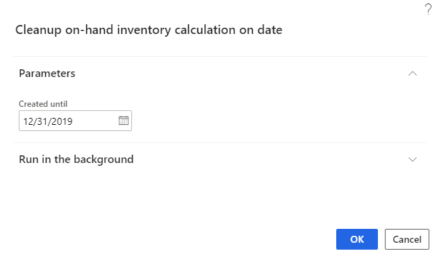 Clean up on-hand inventory calculation on date page.