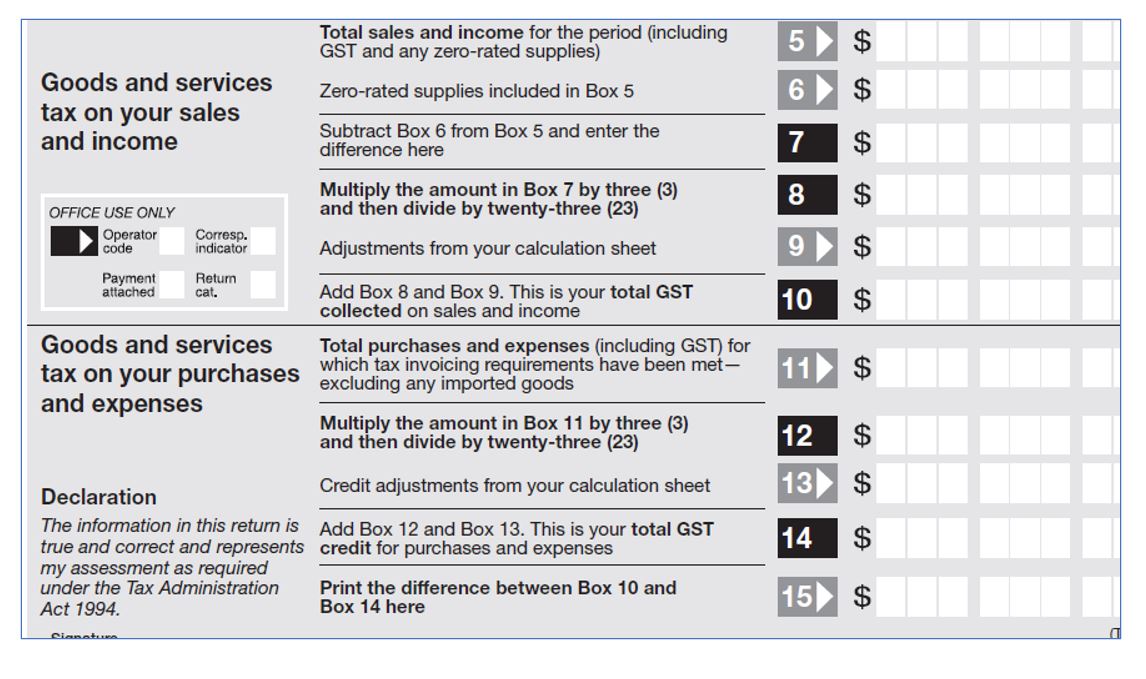 GST Declaration For New Zealand Finance Dynamics 365 Microsoft Learn