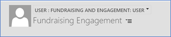 Select Fundraising and Engagement: User.