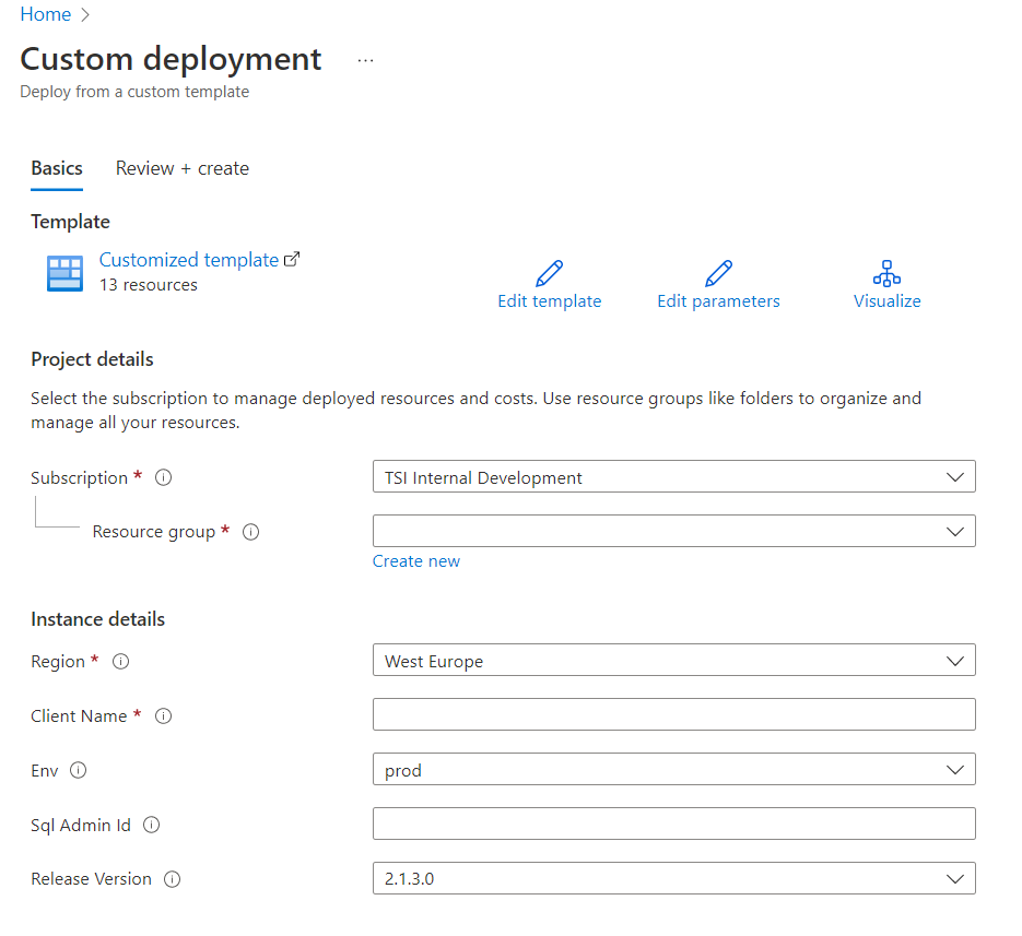 Download Azure Services required for Fundraising and Engagement