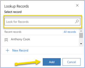 Find contact to add as household member Find contact to add as household member.