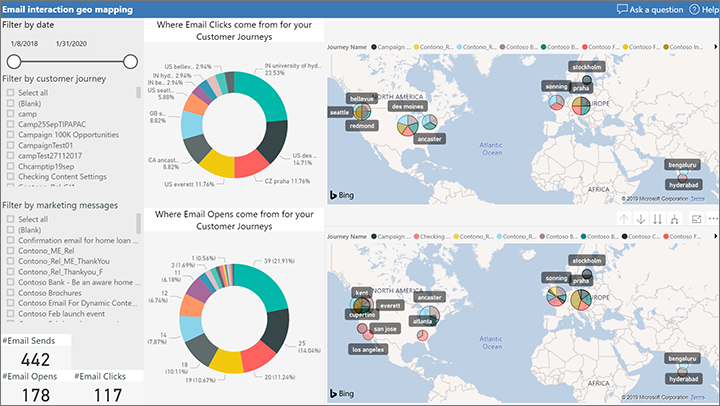 Interaction geo mapping.