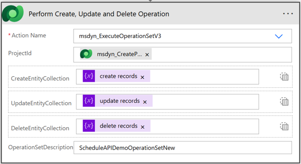 Screenshot of perform create, update, and delete operation.
