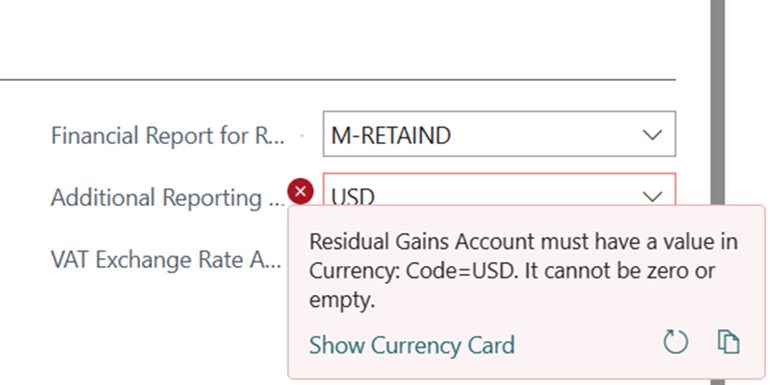 Shows platform-generated TestField error with Show-it action in inline validation dialog.